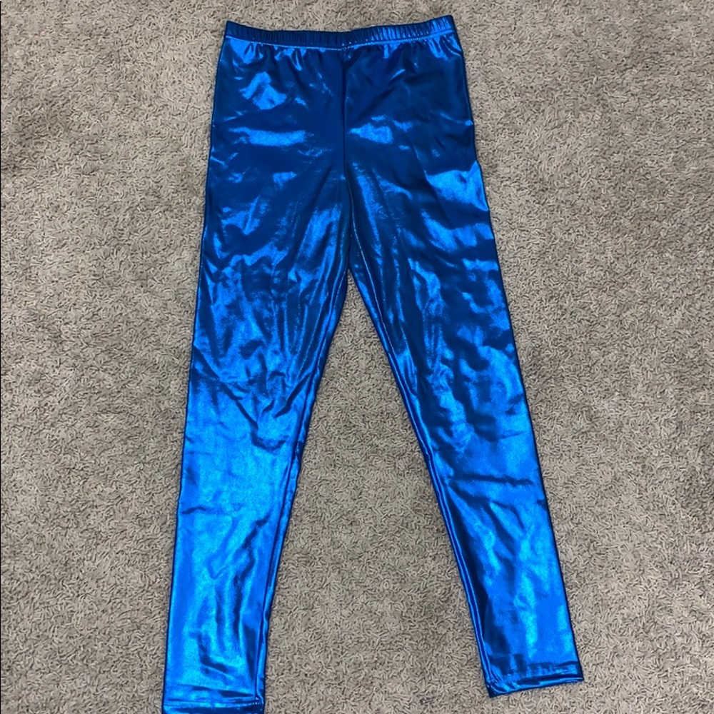 Fun Vintage Metallic Leggings!